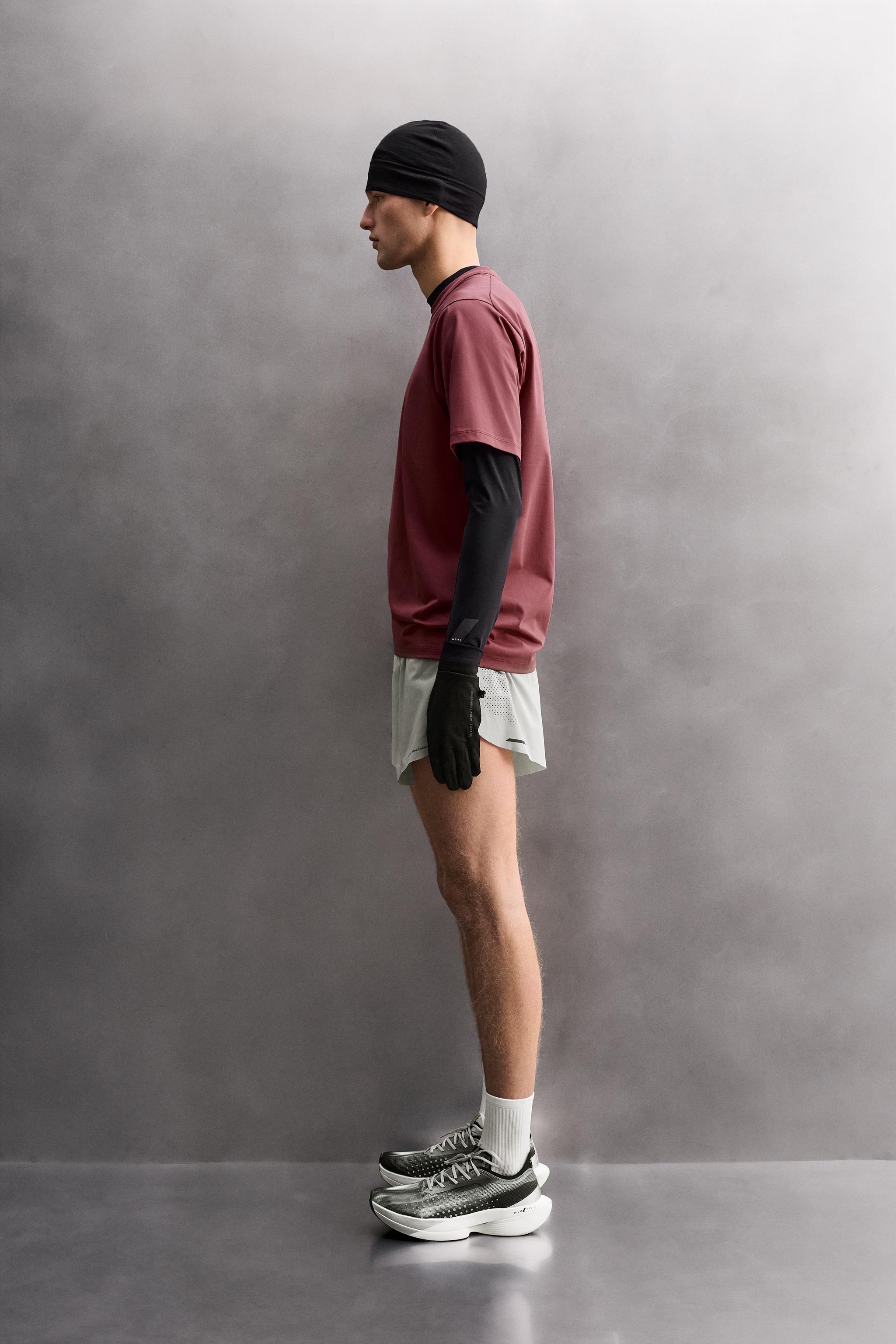 COTTON BLEND TECHNICAL T-SHIRT